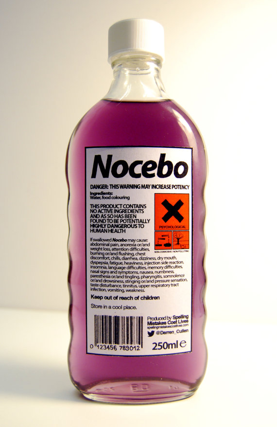 Nocebo, now available without a prescription / Boing Boing