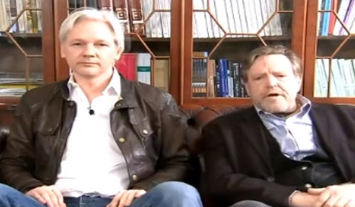 Julian Assange and John Perry Barlow in joint interview NSA Prism leaks: "Snowden is a hero" - Boing Boing