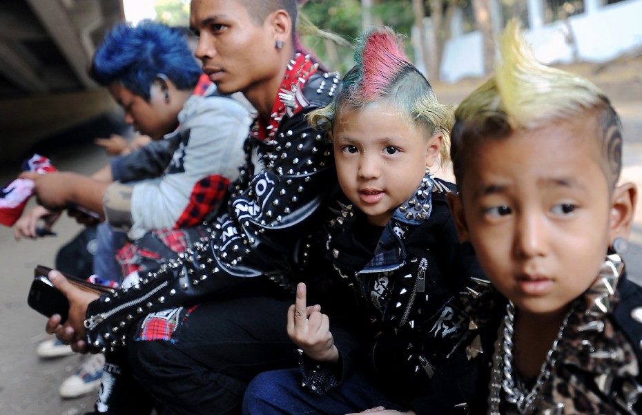 Punks in Yangon