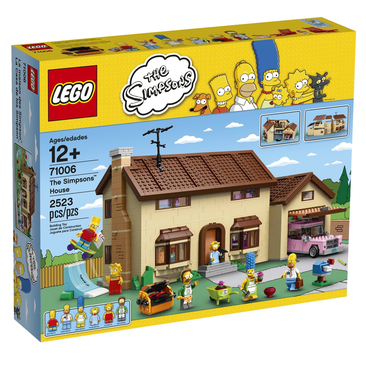 LEGO The Simpsons house / Boing Boing1500 x 1500