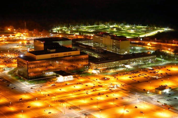 NSA headquarters, photographed by Trevor Paglen, via HRW.