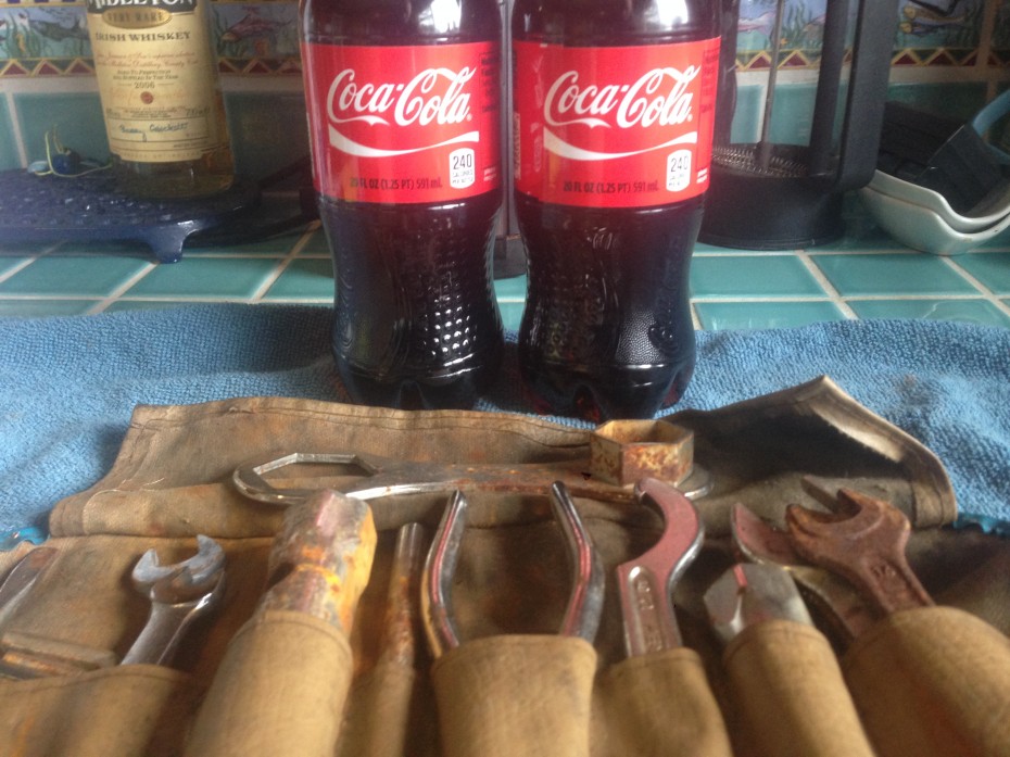 BMW tools & Coke