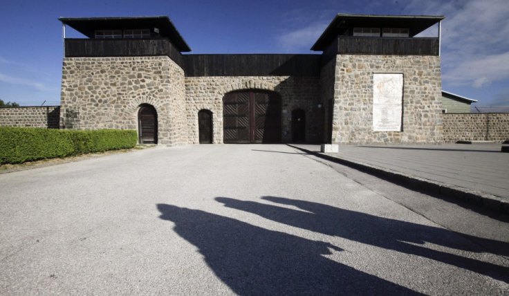 The secret weapons complex was found near Mauthausen-Gusen concentration camp in Austria (Herwig Prammer/Reuters)