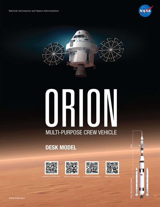 How to make a NASA Orion crew vehicle paper model / Boing Boing