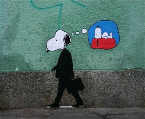 Brilliant Snoopy graffiti / Boing Boing