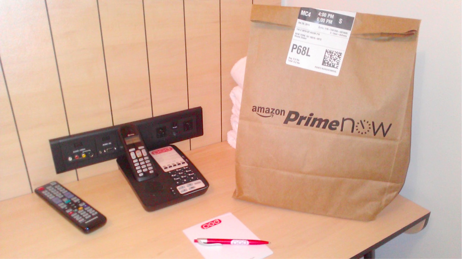 Less time, more packaging Amazon Prime Now tested Boing Boing