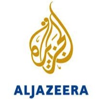 Ted Cruz has a burning flag/Al Jazeera logo