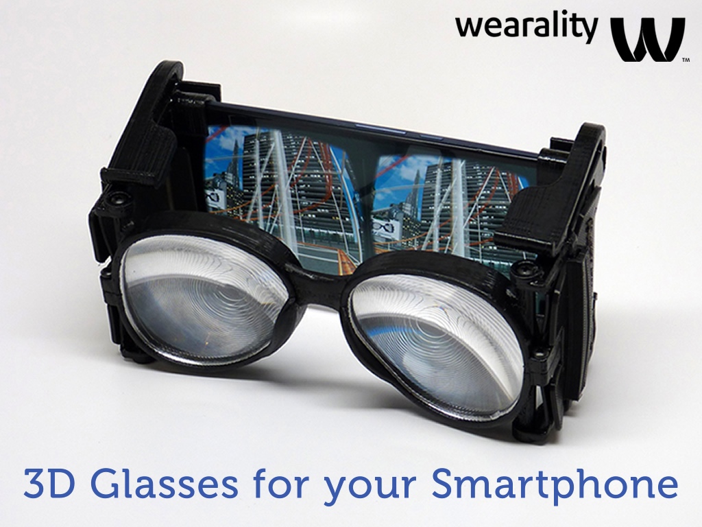 Wearality 3D virtual reality glasses for your smartphone Boing Boing