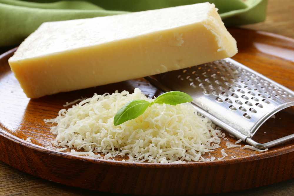 This Parmesan Cheese is not fake as you can tell by the pixels