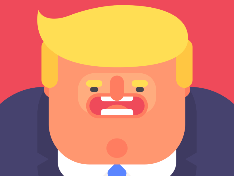 GIF: Donald Trump, by James Curran, via GIPHY