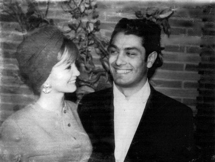 Joe Bardizbanian and his high school girlfriend, Jackie, who he later married