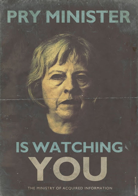Image result for Theresa May Prime Minister snoopers charter