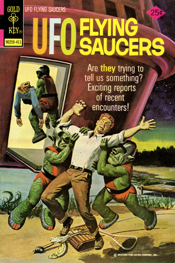 Covers From Ufo Flying Saucers Comic Books Boing Boing