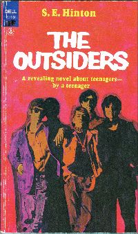 Who designed the cover of the outsiders book