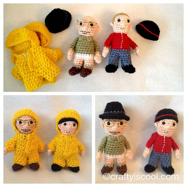 New book on HOWTO to make cute crochet people (including famous ones