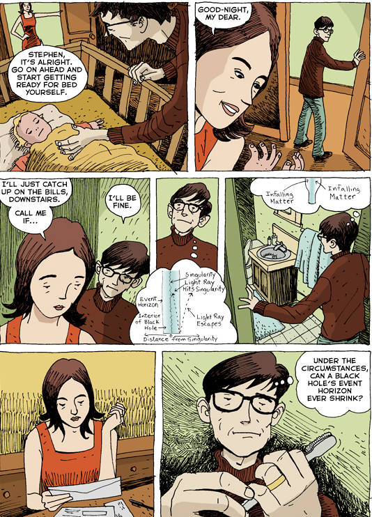 HAWKING: 2016 graphic novel bio from the FEYNMAN writer/illustrator ...