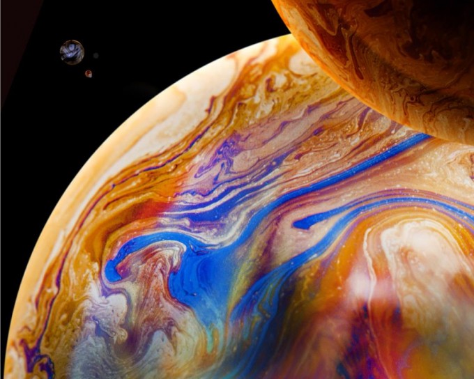 Soap bubble planets, by Santiago Betancur Z / Boing Boing