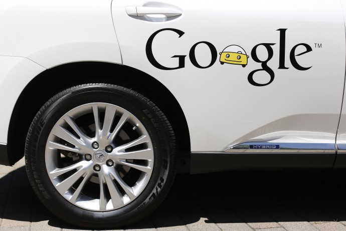 A Google self-driving vehicle. Photo: Reuters