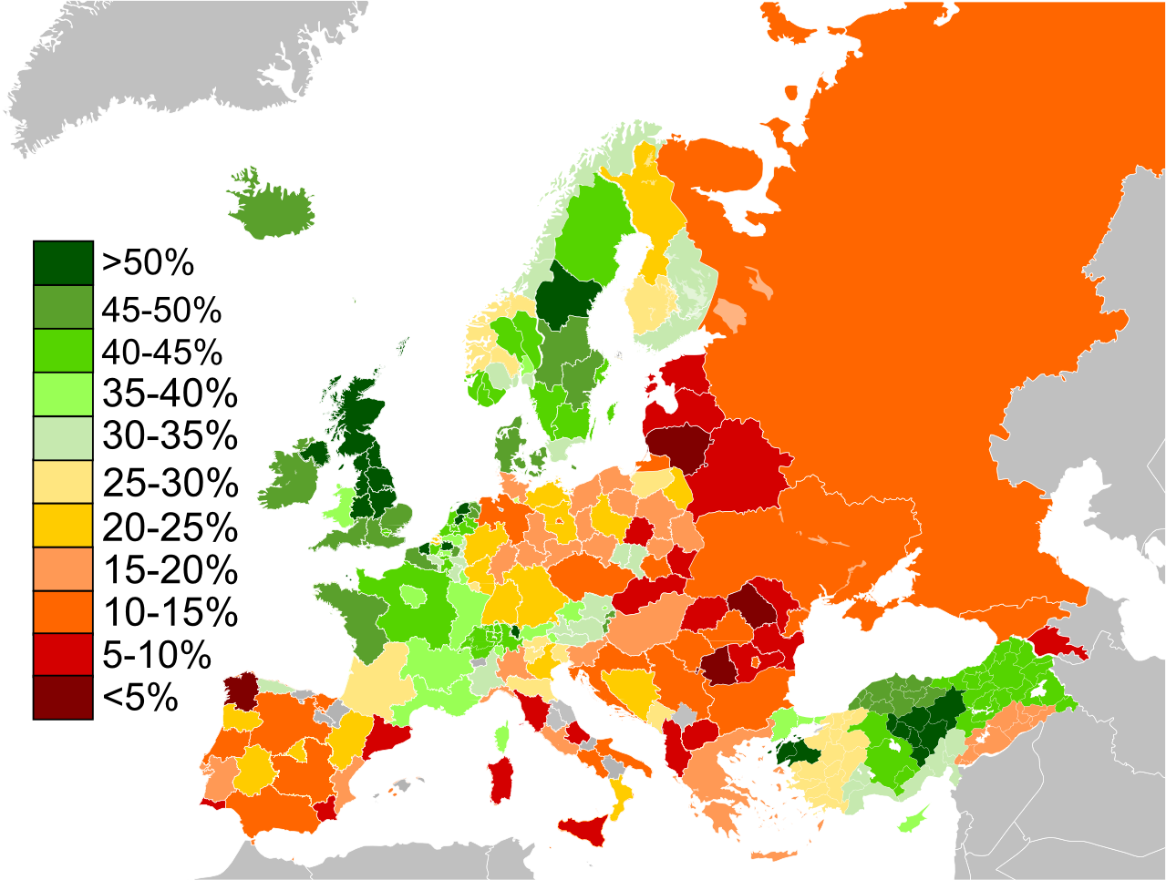 brits-and-turks-happiest-europeans-according-to-map-on-internet