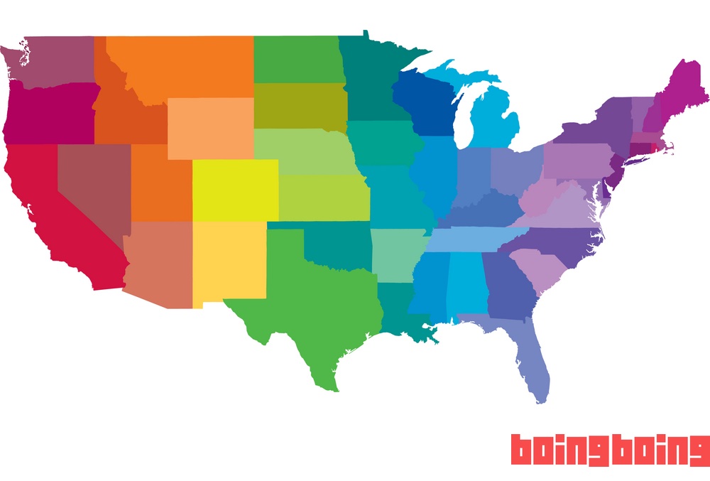 A New Map Of The United States Showing Where Same Sex Marriage Is Legal 