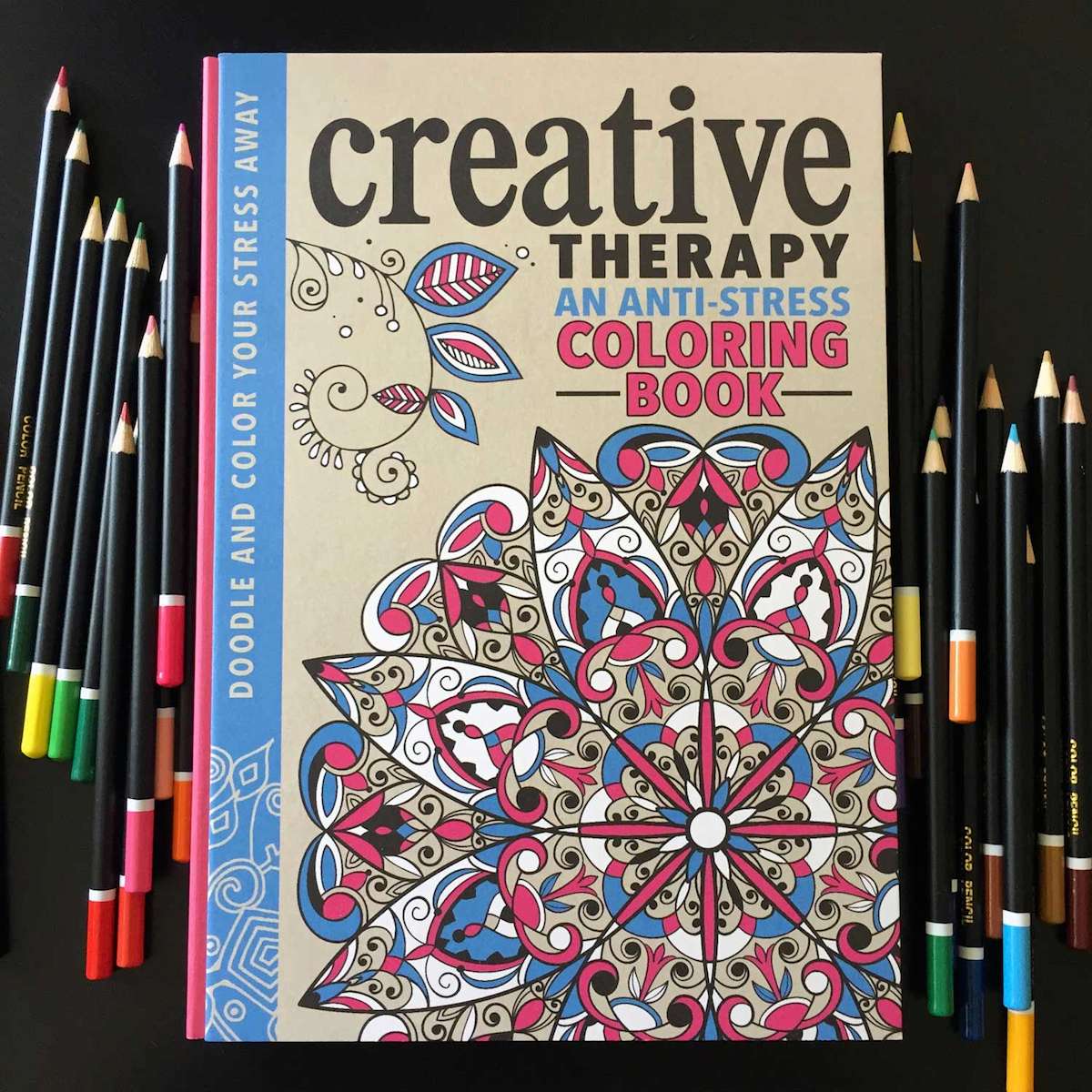 AntiStress Coloring Book all ages can enjoy this old