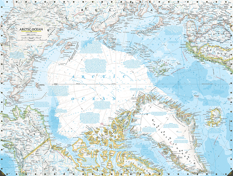 Watch the arctic ice cap disappear in these National Geographic maps