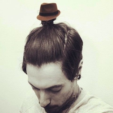 A tiny fedora for your manbun / Boing Boing