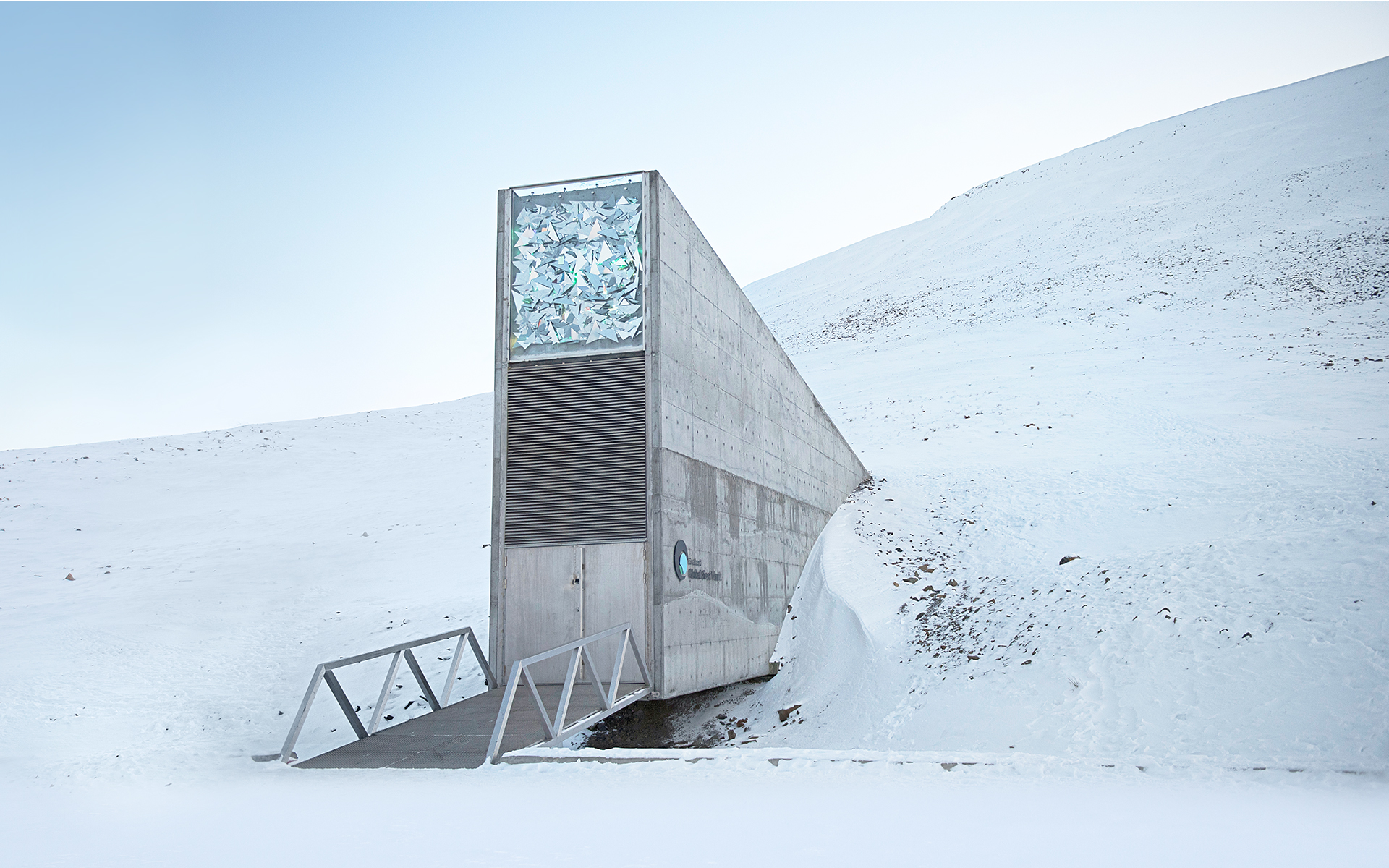 The Svalbard doomsday seed vault. Image: The Crop Trust