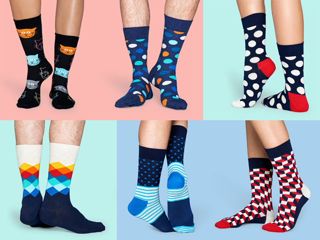 Save 35% on up to 5 pairs of one of a kind socks from Happy Socks ...