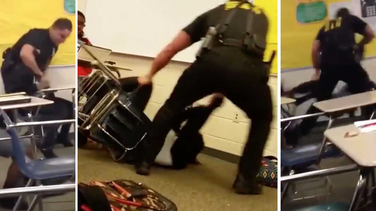 Cop Filmed Throwing Schoolgirl In Rough Arrest Boing Boing
