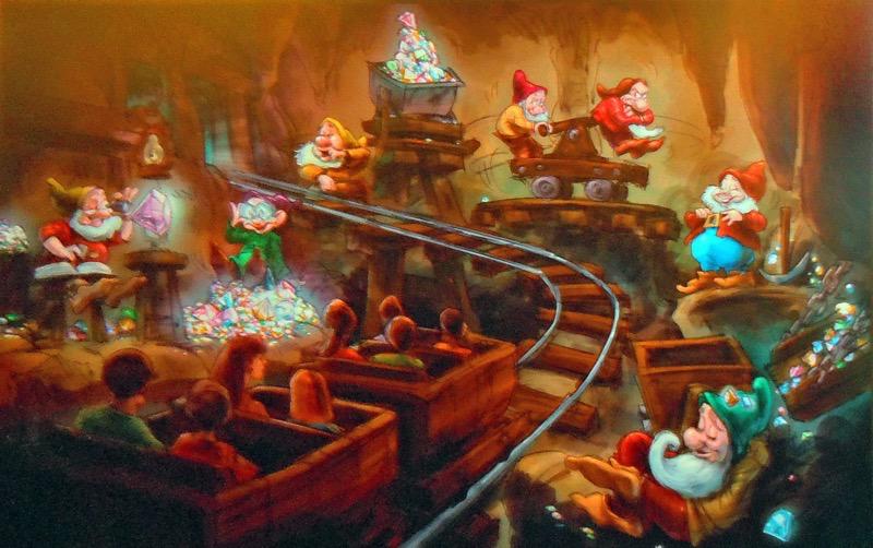 seven-dwarfs-mine-train