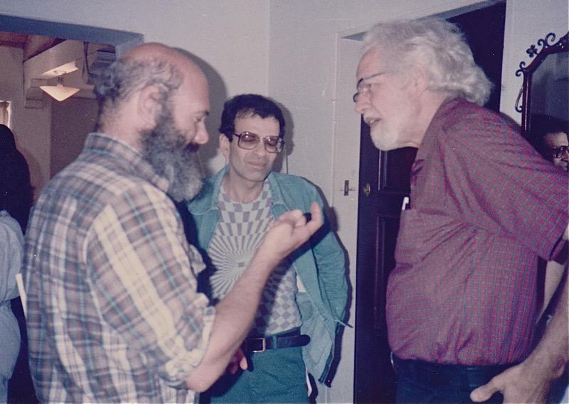 From left to right: Andy Weil, Michael Horowitz, Sasha Shulgin