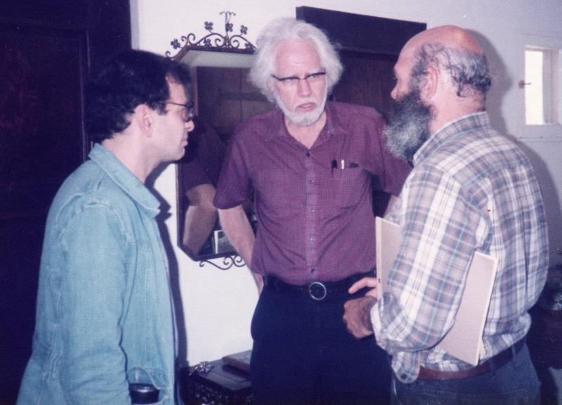 Michael Horowitz (left), Sasha Shulgin (middle), Andy Weil (right).