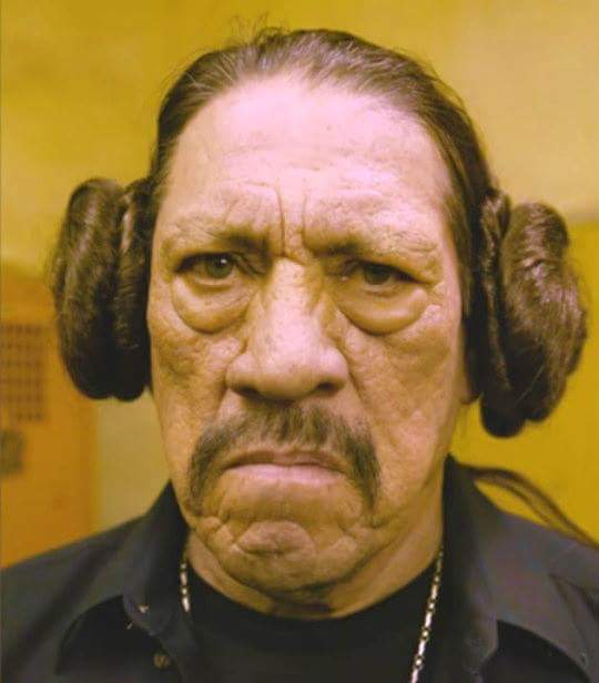 Danny Trejo as Princess Leia / Boing Boing