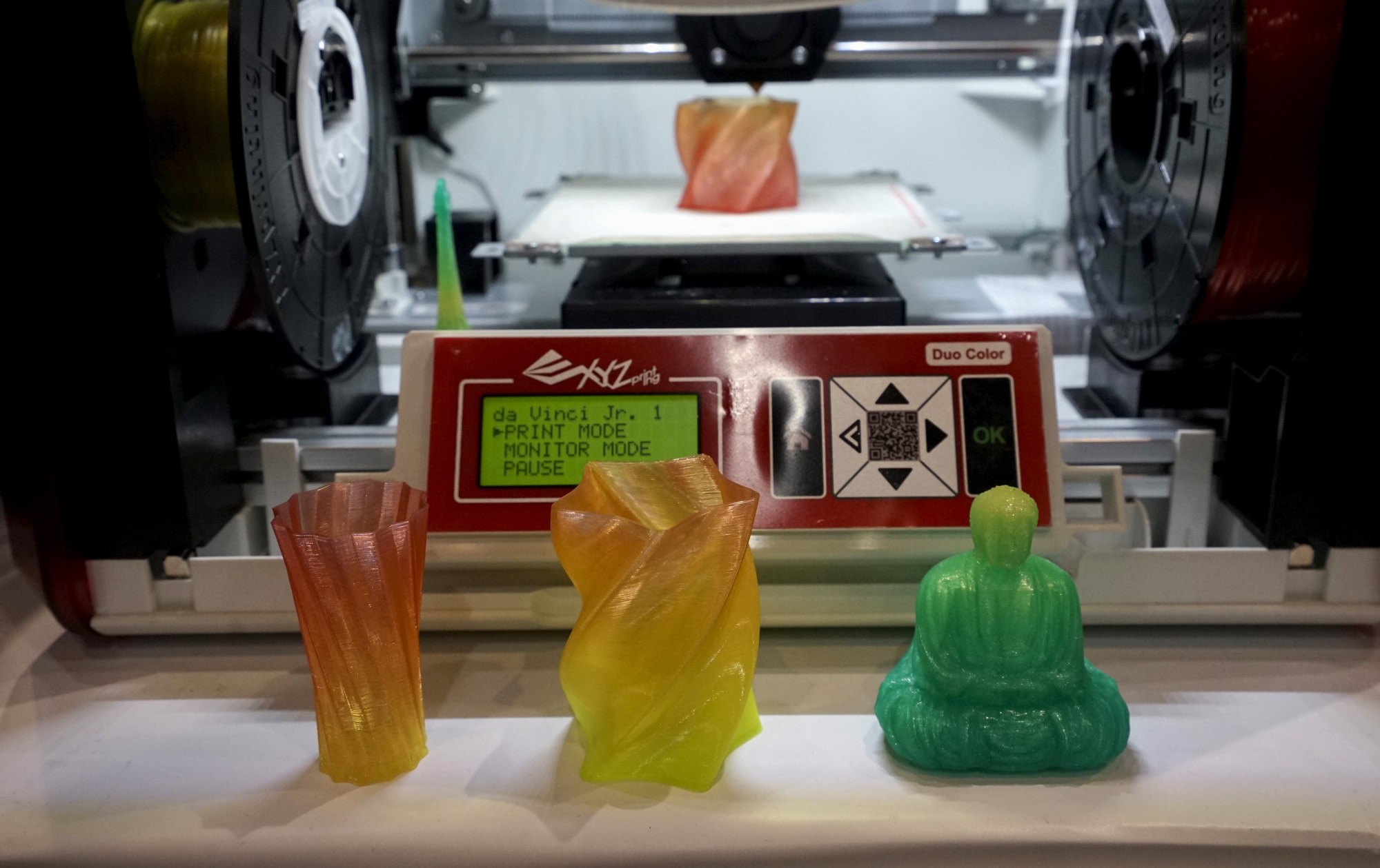 A 3D printer for consumers capable of creating multicolor objects. REUTERS