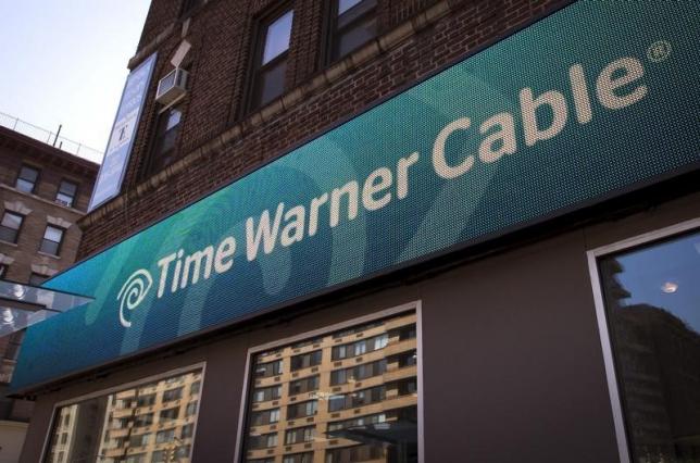 Time Warner Cable store in NYC, May 26, 2015.   REUTERS/Mike Segar