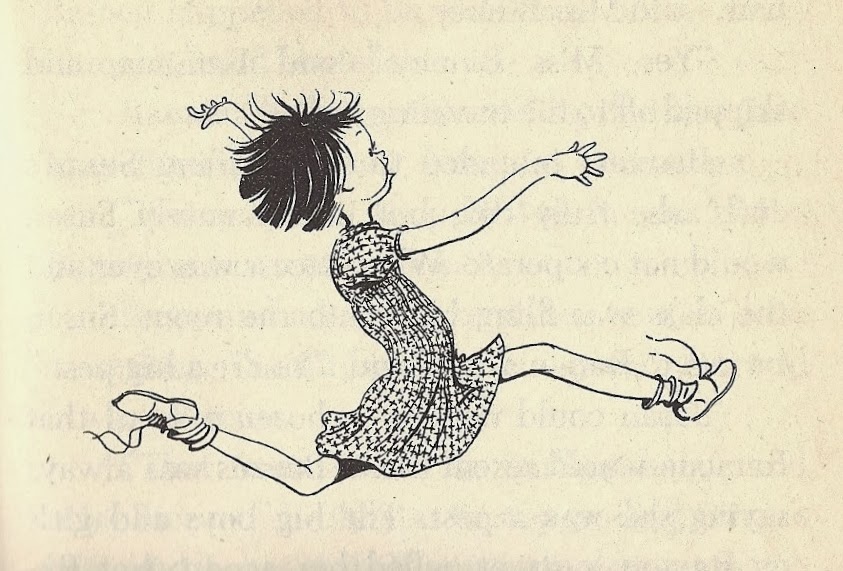 Ramona Quimby illustration by Louis Darling