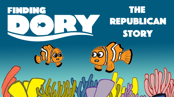 Tom the Dancing Bug 1293 finding dory republican