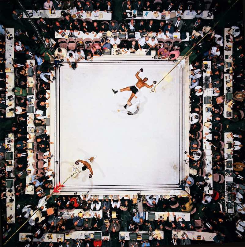Muhammad Ali knocks out Cleveland Williams at the Astrodome, Houston, 1966