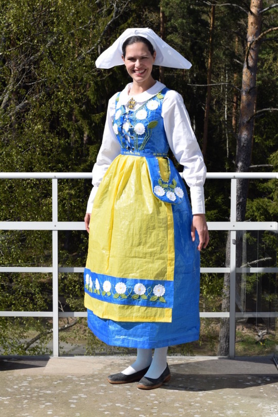 Swedish Costume From Ikea Frakta Bags 550x825 Boing Boing