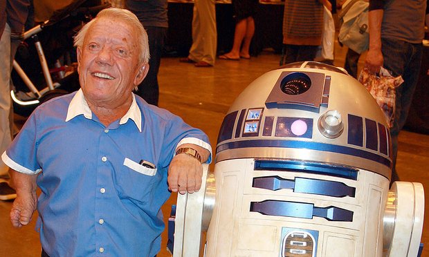 Kenny Baker starred in the first six Star Wars films, from 1977 to 2005. Photograph: Rory Gilder/Rex Shutterstock