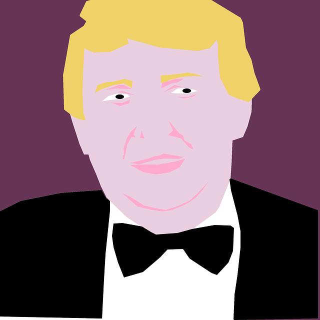 Portrait of Donald Trump by Kerbstone. CC0 Public Domain