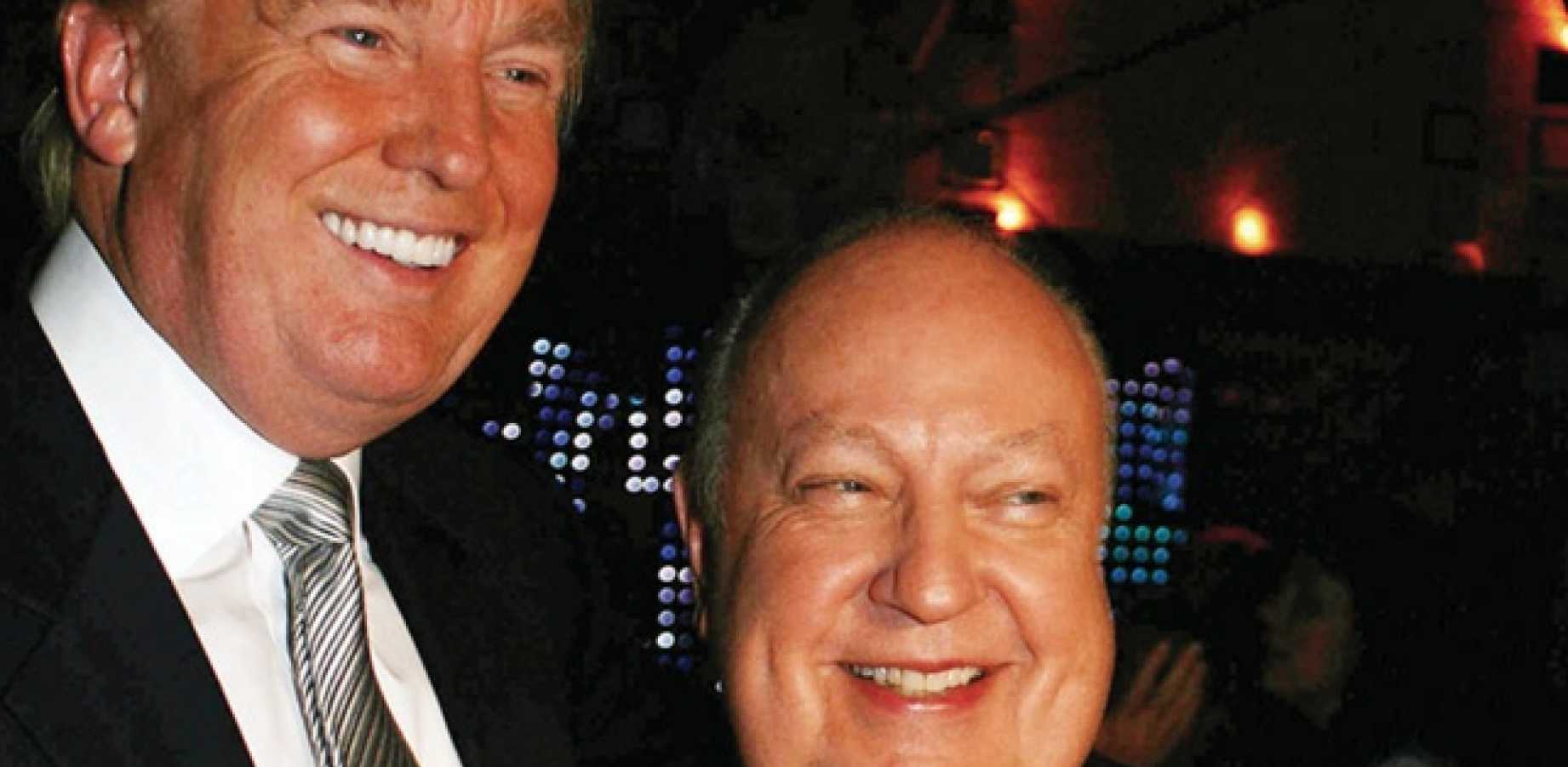Trump (L) and Ailes (R)