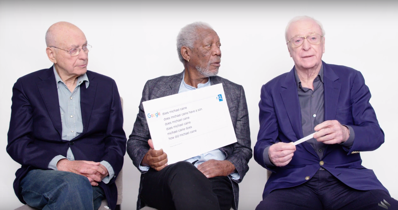 Morgan Freeman Michael Caine And Alan Arkin Answer The