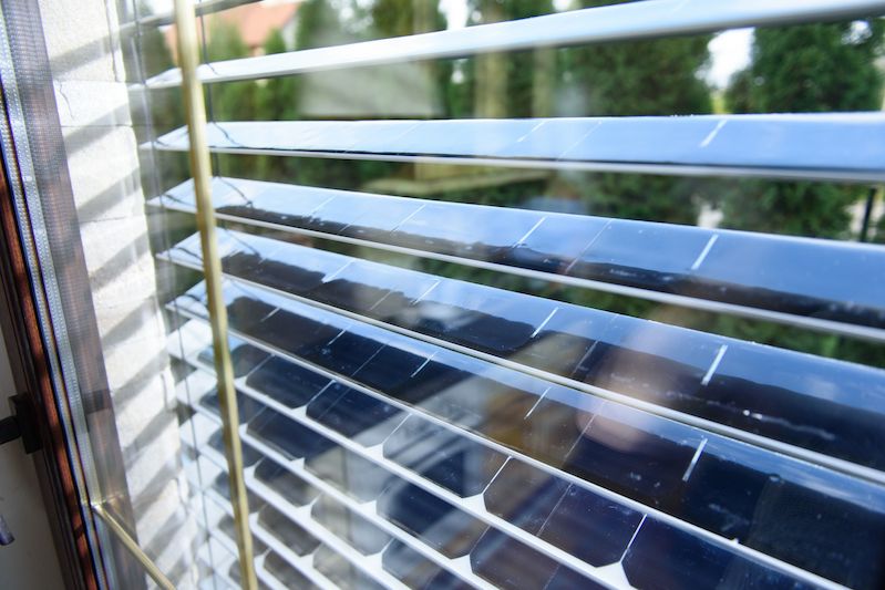 Photovoltaic blinds / Boing Boing