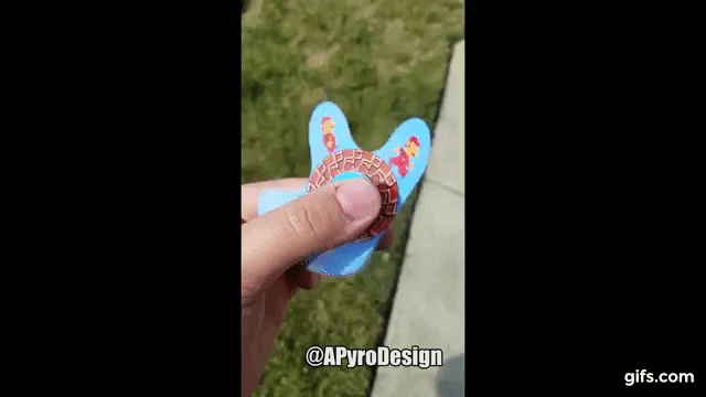 Zoetrope Fidget Spinner Featuring Mario Zoetrope Fidget Spinner Featuring Mario