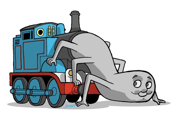 The True Form Of Thomas The Tank Engine Boing Boing