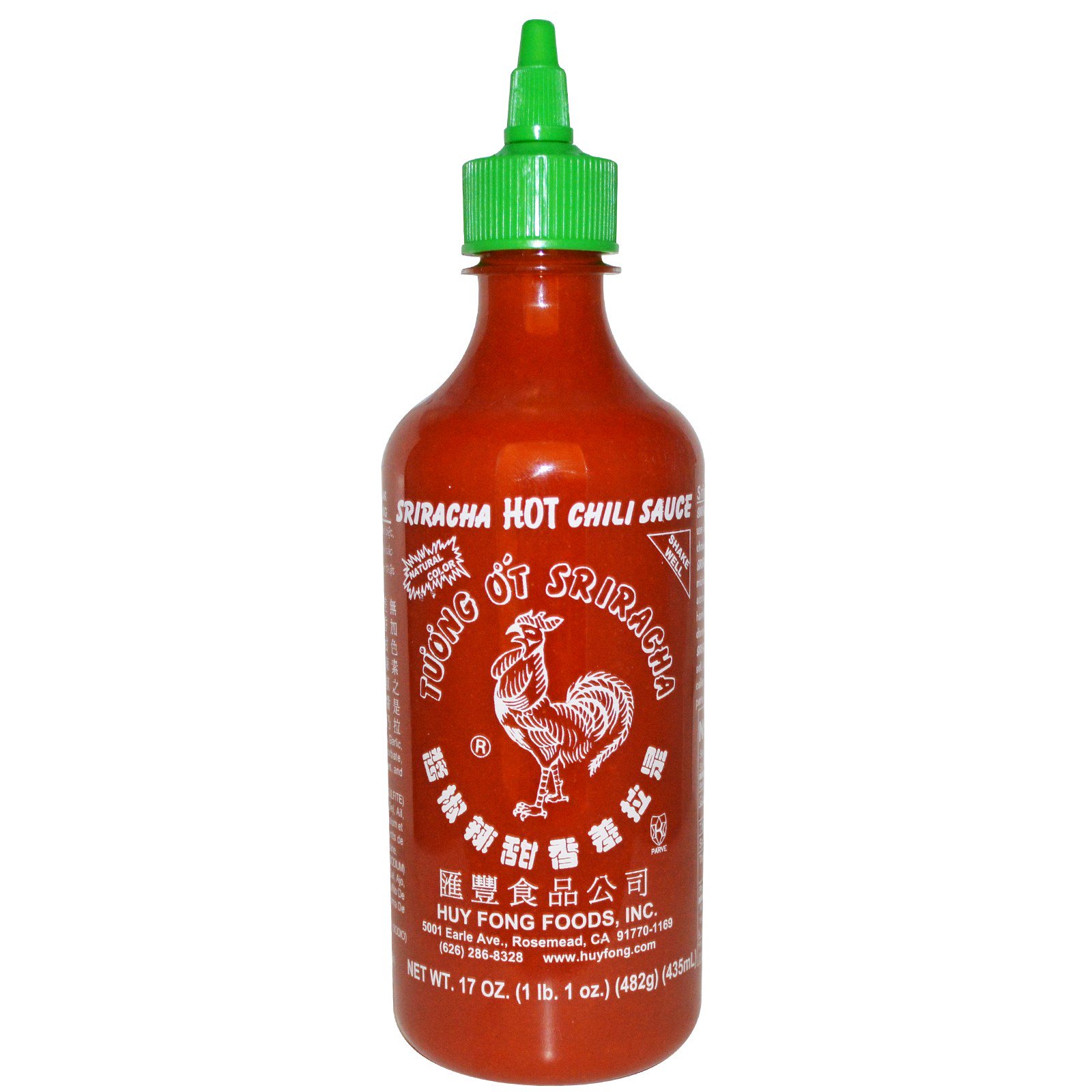 All the fonts on a sriracha bottle, except one
