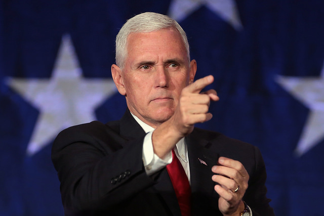 Gun ban at Pence-featured NRA convention has Parkland students baffled. Why more guns at schools, but zero at conventions?