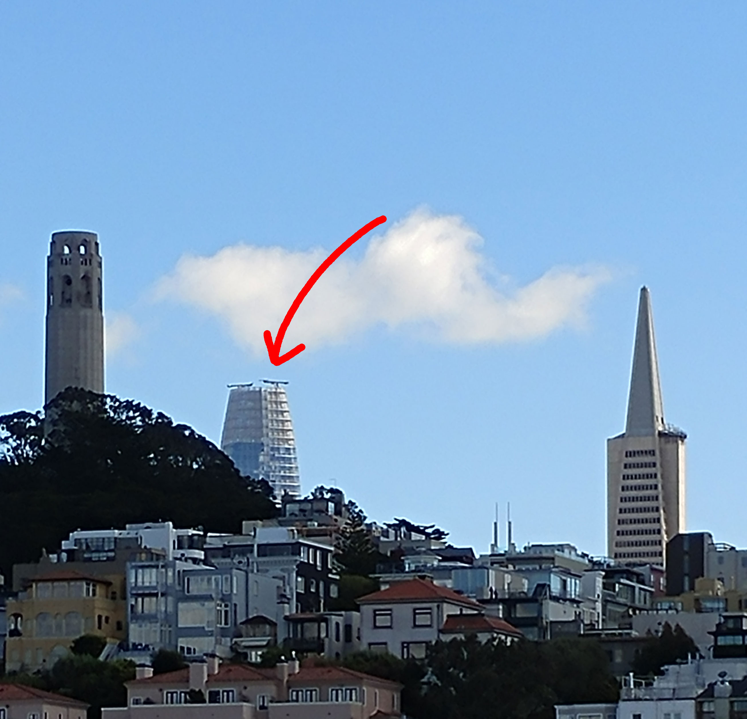 Just the Tip: Documenting San Francisco's (undeniably phallic) Salesforce Tower
